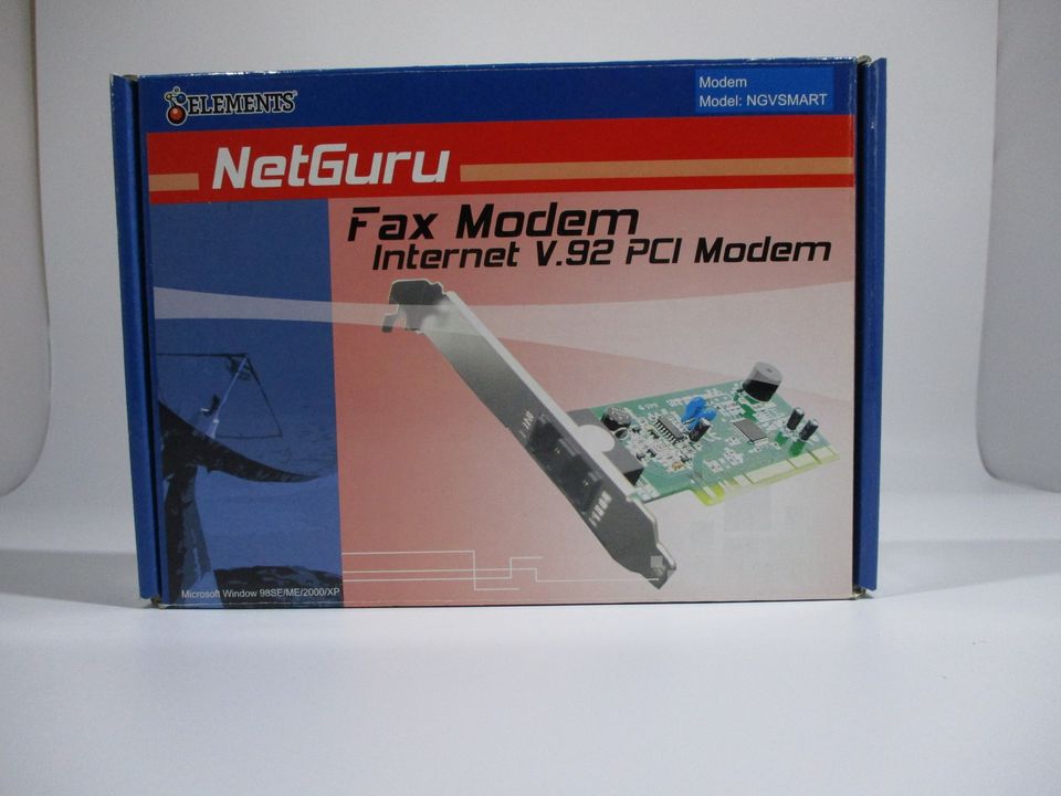 NetGuru Fax Modem Internet v.92 PCI Modem